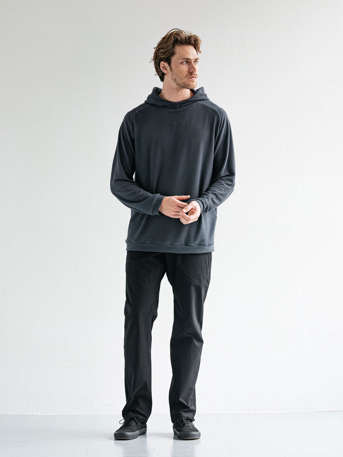 Mission Hoodie : Grid by Mission Workshop - Weatherproof Bags & Technical Apparel - San Francisco & Los Angeles - Built to endure - Guaranteed forever
