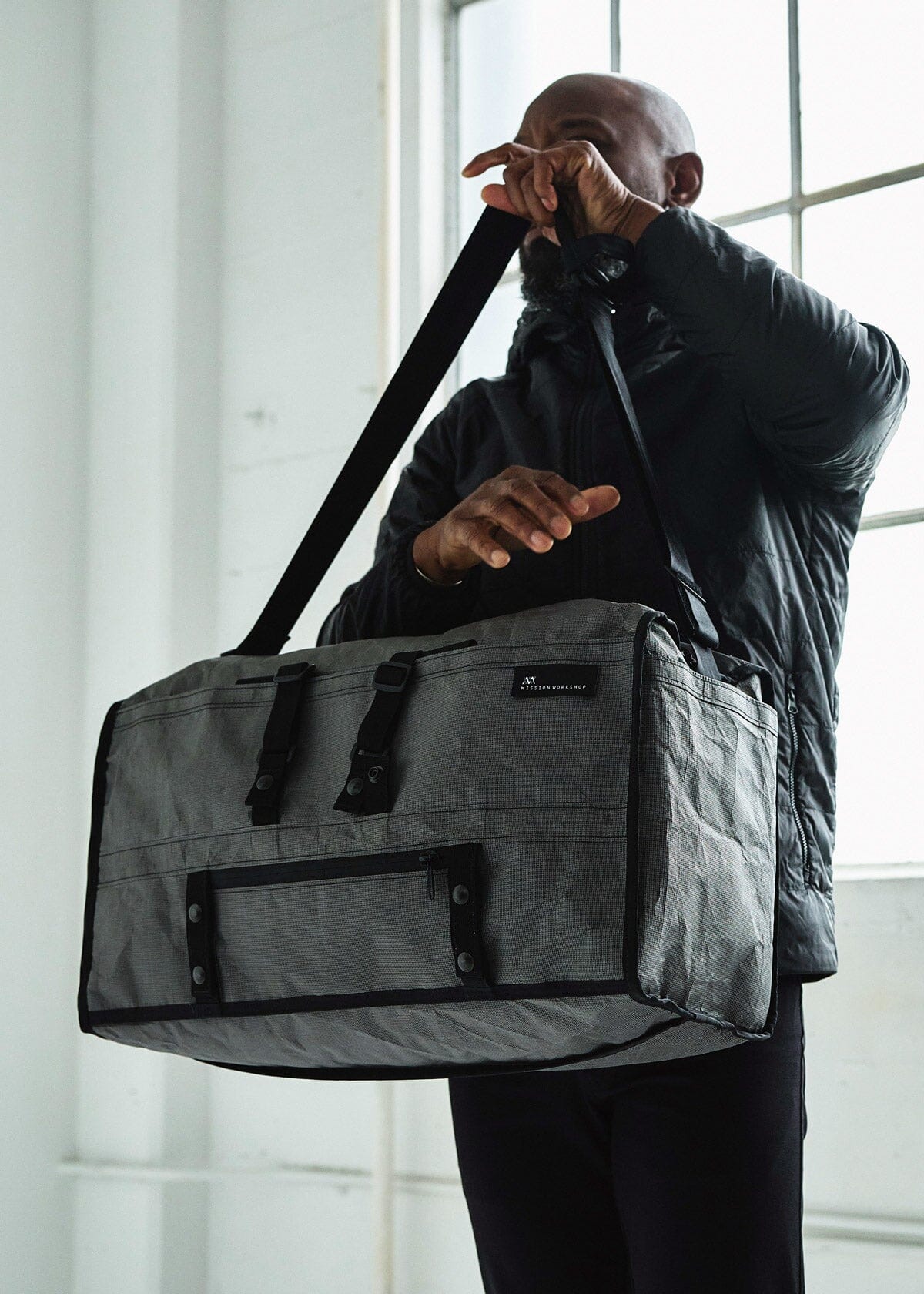 Mass Transit Ultra : Duffle by Mission Workshop - Weatherproof Bags & Technical Apparel - San Francisco & Los Angeles - Built to endure - Guaranteed forever